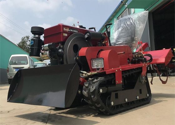 ODM 25HP ड्राई लैंड क्रॉलर ट्रैक्टर 2WD क्रॉलर प्रकार का ट्रैक्टर