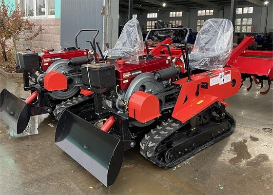कृषि मशीनरी ट्रैक्टर फ्रंट लोडर 25hp फार्म क्रॉलर ट्रैक्टर