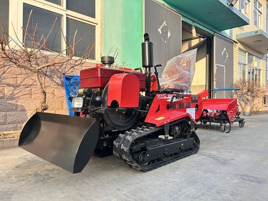 ODM 25HP ड्राई लैंड क्रॉलर ट्रैक्टर 2WD क्रॉलर प्रकार का ट्रैक्टर