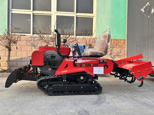 ODM 25HP ड्राई लैंड क्रॉलर ट्रैक्टर 2WD क्रॉलर प्रकार का ट्रैक्टर