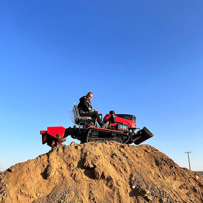 25HP 35HP 2WD ड्राइविंग कृषि क्रॉलर EPA डीजल इंजन के साथ गार्डन ट्रैक्टर