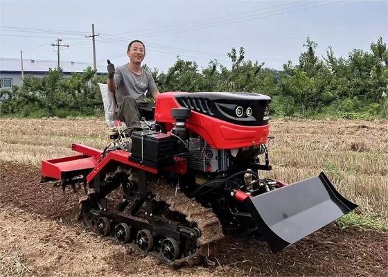OEM 35HP सूखी भूमि ट्रैक्टर कृषि उपकरण छोटे उद्यान ट्रैक्टर