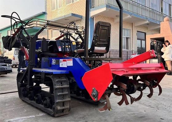 मिनी क्रॉलर गार्डन ट्रैक्टर 25hp 35hp रबर ट्रैक गार्डन ट्रैक्टर सीई प्रमाणित