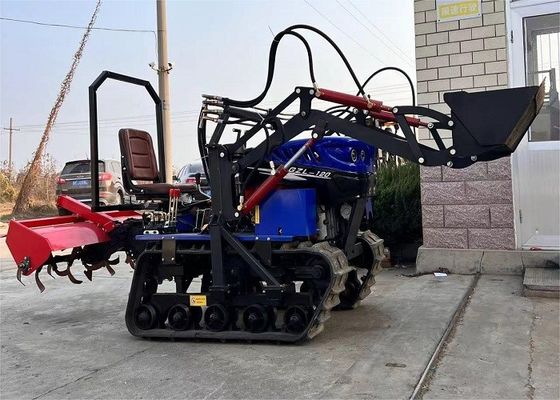मिनी क्रॉलर गार्डन ट्रैक्टर 25hp 35hp रबर ट्रैक गार्डन ट्रैक्टर सीई प्रमाणित