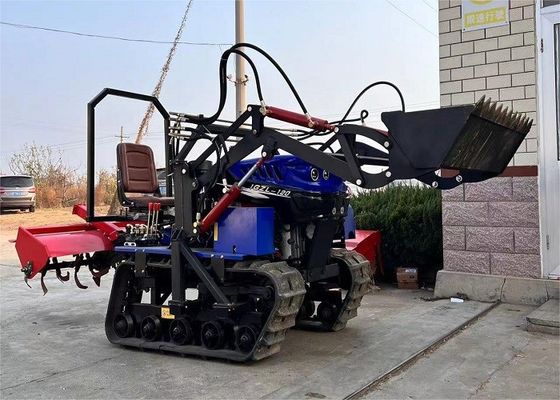 मिनी क्रॉलर गार्डन ट्रैक्टर 25hp 35hp रबर ट्रैक गार्डन ट्रैक्टर सीई प्रमाणित