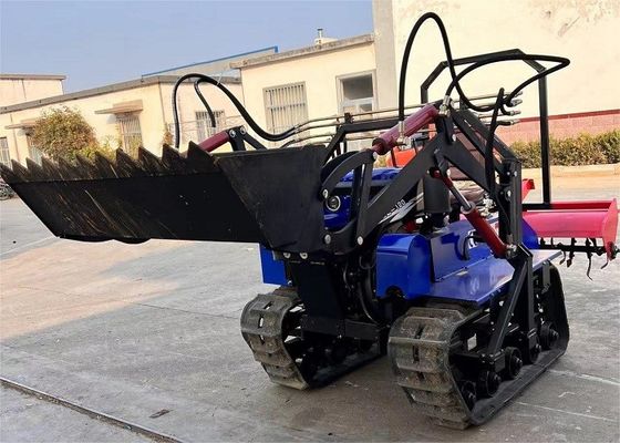 मिनी क्रॉलर गार्डन ट्रैक्टर 25hp 35hp रबर ट्रैक गार्डन ट्रैक्टर सीई प्रमाणित