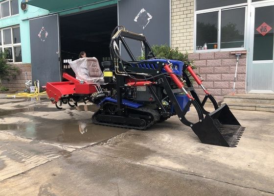 छोटे चीनी क्रॉलर ट्रैक्टर 35hp कृषि कृषि उपकरण
