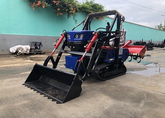 छोटे चीनी क्रॉलर ट्रैक्टर 35hp कृषि कृषि उपकरण