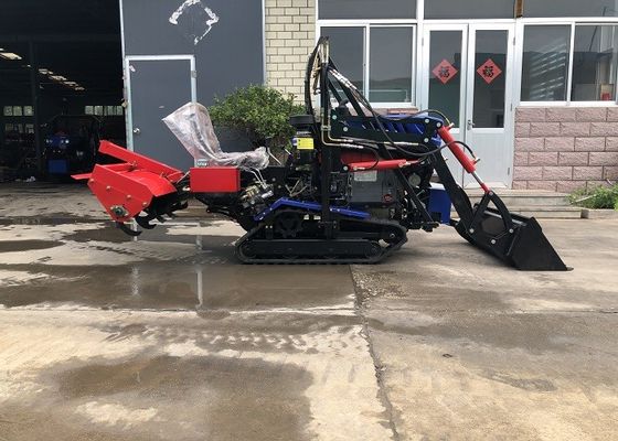 छोटे चीनी क्रॉलर ट्रैक्टर 35hp कृषि कृषि उपकरण