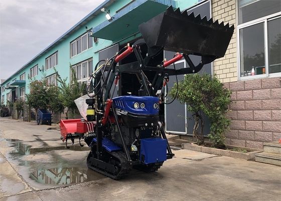 छोटे चीनी क्रॉलर ट्रैक्टर 35hp कृषि कृषि उपकरण