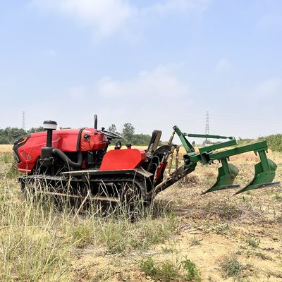 मल्टीफंक्शन कॉम्पैक्ट क्रॉलर ट्रैक्टर लोडर और बैकहो के साथ कृषि उपकरण