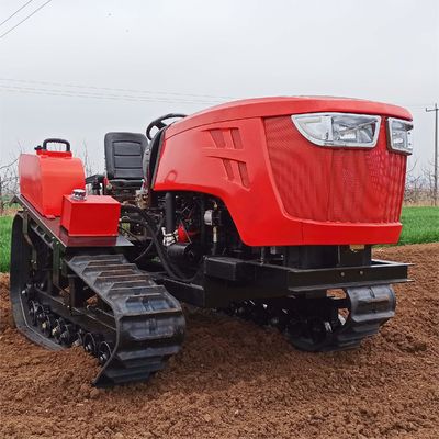 80 HP बुलडोजर खेती करने वाला ट्रैक्टर कृषि मशीनरी बहुक्रियाशील