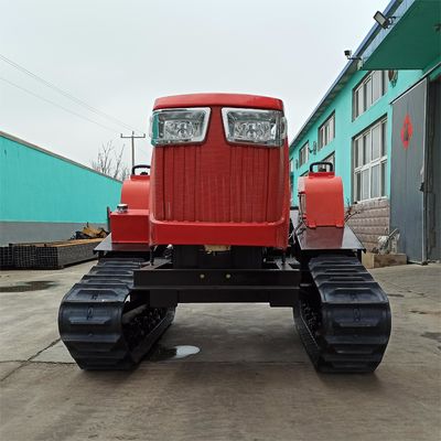 पूर्ण स्वचालित मिनी क्रॉलर ट्रैक्टर 80HP रोटरी मिनी कल्चर