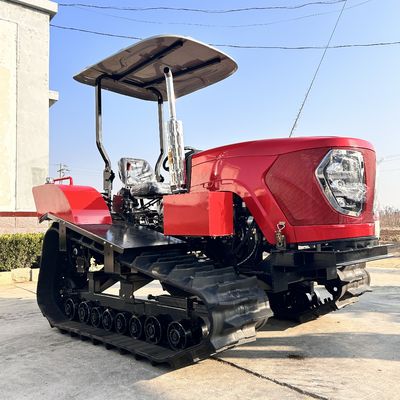 80 HP बुलडोजर खेती करने वाला ट्रैक्टर कृषि मशीनरी बहुक्रियाशील