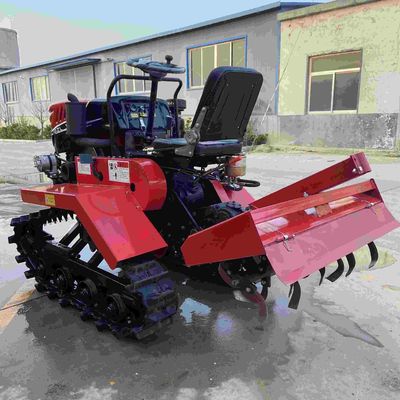 सीई फार्म वाकिंग ट्रैक्टर उपकरण 25HP रोटरी टिलिंग मशीन के साथ