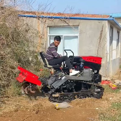 संचालित करने में आसान 25 एचपी लघु फार्म क्रॉलर ट्रैक्टर कृषि उपकरण सीई प्रमाणित