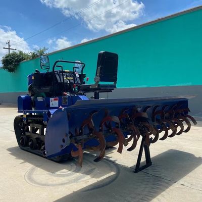 माइक्रो 35HP कॉम्पैक्ट ट्रैक्टर रोटरी गार्डन कल्चर ट्रैक्टर एक्सकेवेटर बाल्टी के साथ