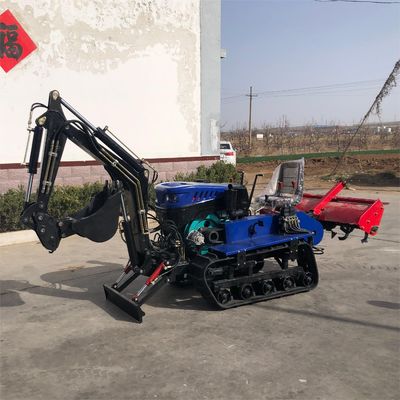 35HP चीनी क्रॉलर ट्रैक्टर कृषि मिनी मशीन कृषि ट्रैक्टर