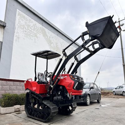 मिनी 50HP पैडी फील्ड क्रॉलर ट्रैक्टर इंजन गियरबॉक्स के साथ CE प्रमाणित