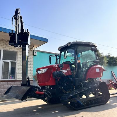 120HP कृषि कृषि उपकरण बहुक्रियाशील उद्यान छोटे क्रॉलर ट्रैक्टर