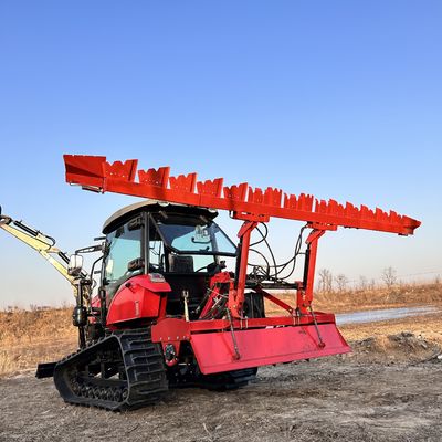 कृषि कॉम्पैक्ट क्रॉलर ट्रैक्टर 120HP ट्रैक के साथ