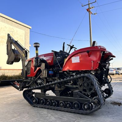 बहुउद्देश्यीय कृषि मिनी ट्रैक्टर 120HP कृषि क्रॉलर ट्रैक्टर
