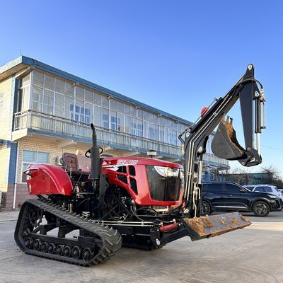 बहुउद्देश्यीय कृषि मिनी ट्रैक्टर 120HP कृषि क्रॉलर ट्रैक्टर
