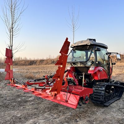 120hp मिनी डोजर ट्रैक्टर कृषि मशीनरी / खाई उर्वरक क्रॉलर ट्रैक्टर