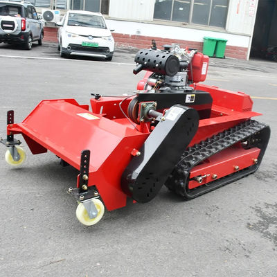 11HP मिनी ट्रैक्टर लॉन कटर भारी उपकरण रिमोट कंट्रोल 650w