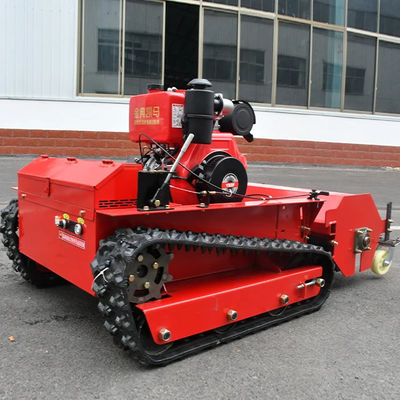 हथौड़ा चाकू कटर 7.5HP 9HP स्वचालित रोबोट लॉन कटर ट्रैक्टर