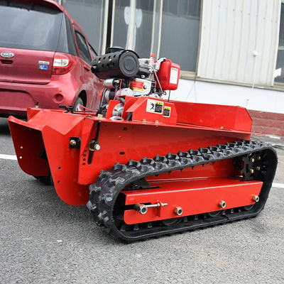 हथौड़ा चाकू कटर 7.5HP 9HP स्वचालित रोबोट लॉन कटर ट्रैक्टर