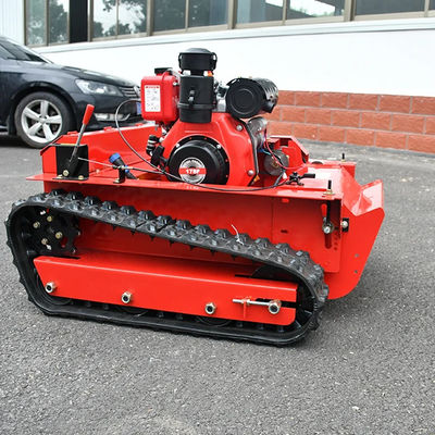 हथौड़ा चाकू कटर 7.5HP 9HP स्वचालित रोबोट लॉन कटर ट्रैक्टर