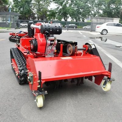 गैसोलीन लॉन कटर स्व-चालित 12HP रिमोट कंट्रोल लॉन कटर