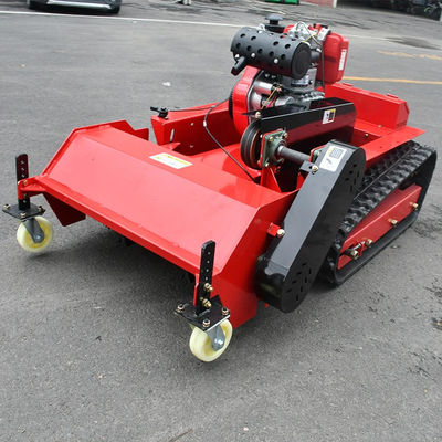 गैसोलीन लॉन कटर स्व-चालित 12HP रिमोट कंट्रोल लॉन कटर