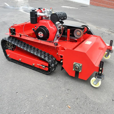 गैसोलीन लॉन कटर स्व-चालित 12HP रिमोट कंट्रोल लॉन कटर