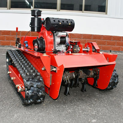 गैसोलीन लॉन कटर स्व-चालित 12HP रिमोट कंट्रोल लॉन कटर