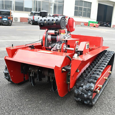 गैसोलीन लॉन कटर स्व-चालित 12HP रिमोट कंट्रोल लॉन कटर