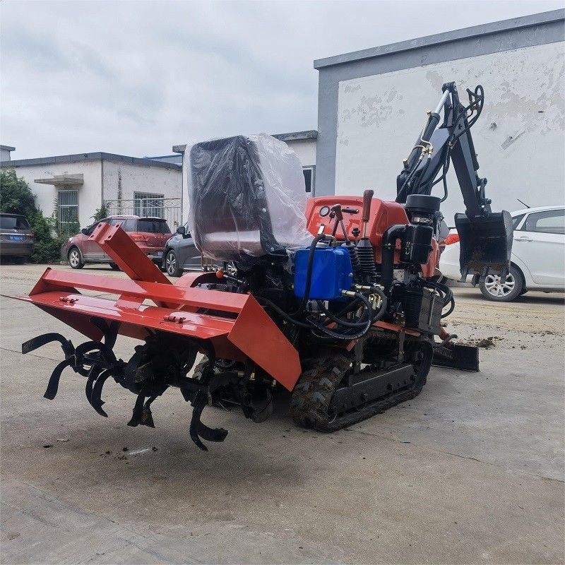 25hp 35hp कृषि क्रॉलर ट्रैक्टर